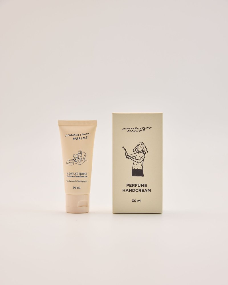 Summerstuff.marine - HAND CREAM กลิ่น A DAY AT HOME (30 ml) - ครีมบำรุงมือ - 臉部乳液 - 塑膠 白色