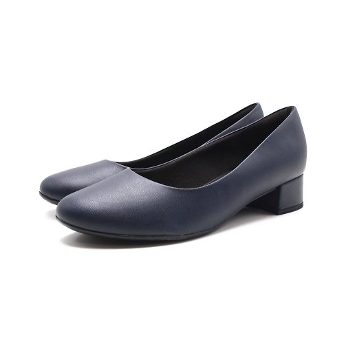 米蘭皮鞋Milano WALKING ZONE SUPER WOMAN系列完美低跟鞋 女鞋-藍