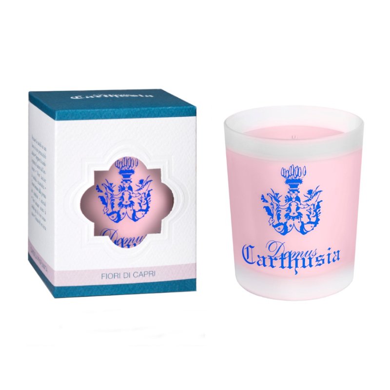 [Spot] Carthusia, Italy│Colorful garden scented candles/Fiori di Capri - เทียน/เชิงเทียน - น้ำมันหอม สีใส