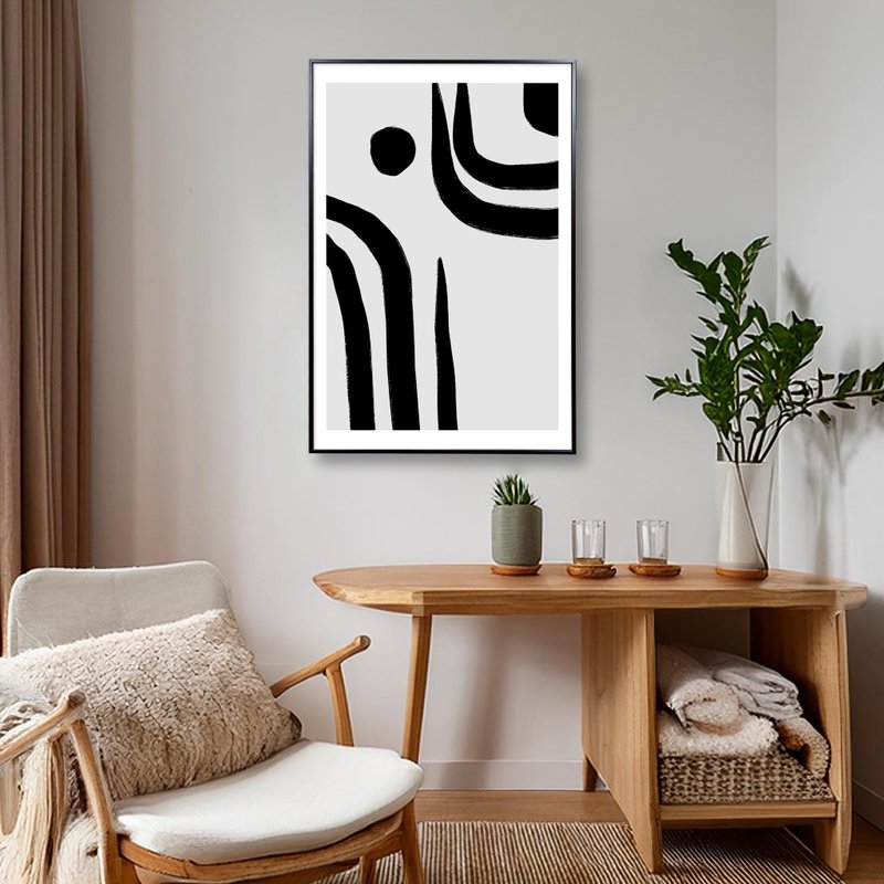 Nordic geometry/European style home decoration hanging paintings frameless paintings decorative paintings housewarming gifts birthday gifts - Posters - Other Materials 