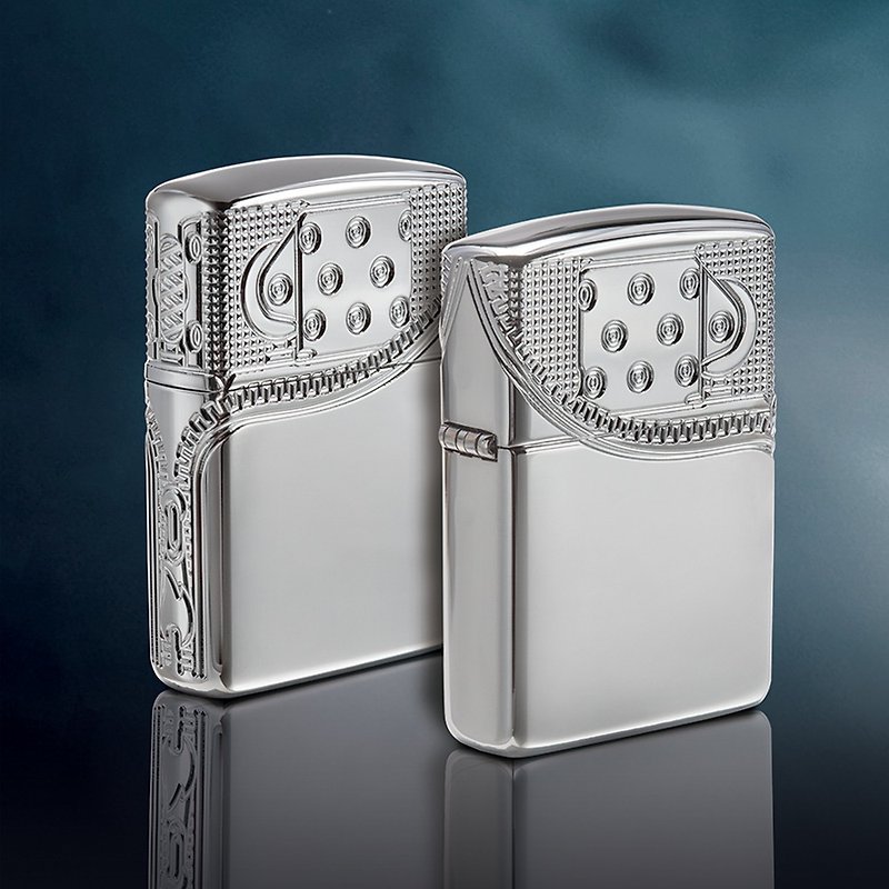 [ZIPPO official flagship store] zipper structure design (thick version) windproof lighter 29674