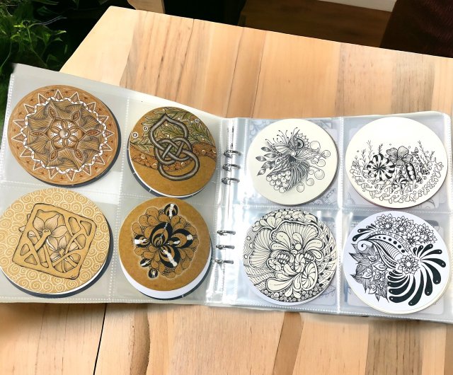 ゼンタングル アート オールラウンド ゼンタングル ペイン
