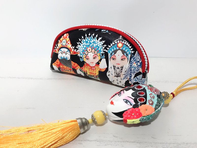 京劇のキャラクターの小銭入れ - 財布 - その他の素材 