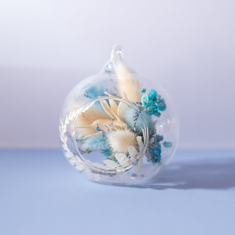 Microcosmic Dry Flower-Blue Series - Dried Flowers & Bouquets - Glass Blue
