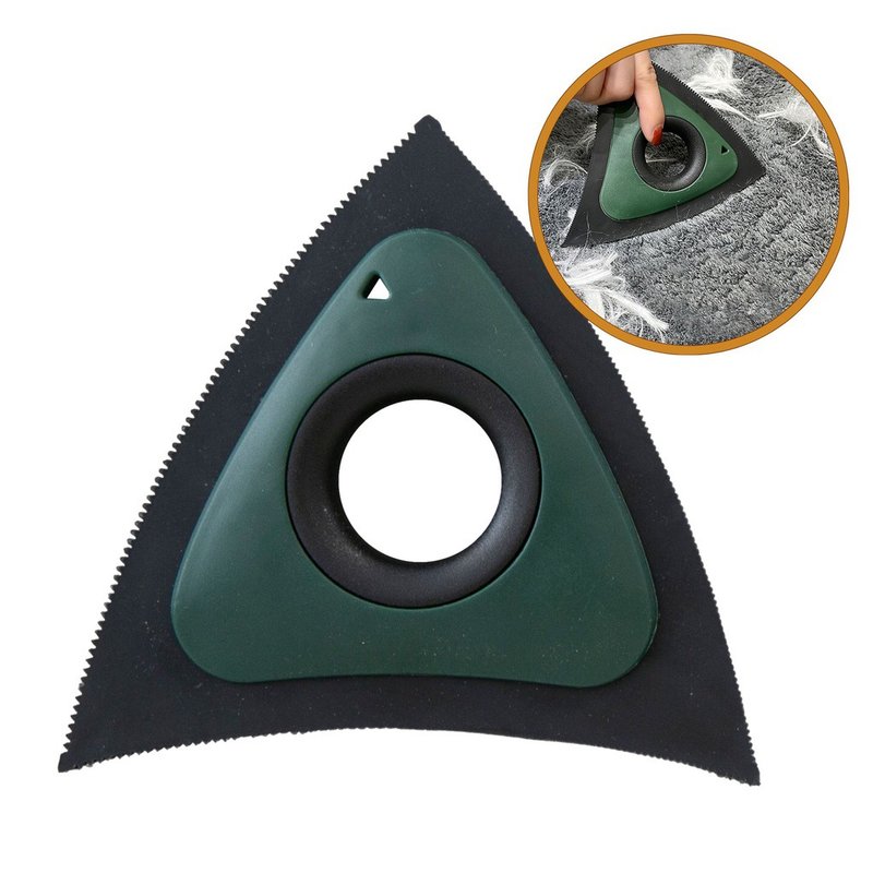 柴犬大學 寵物除毛神器 除毛梳 刮毛器 寵物毛髮清理 地毯除毛 - 其他 - 橡膠 綠色