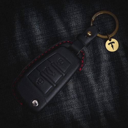 TTP_leathers 波賽頓手工皮件 【現貨版】奧迪 AUDI RS A3 A4 A5 A6 A7 A8 Q2 Q3汽車鑰匙皮套