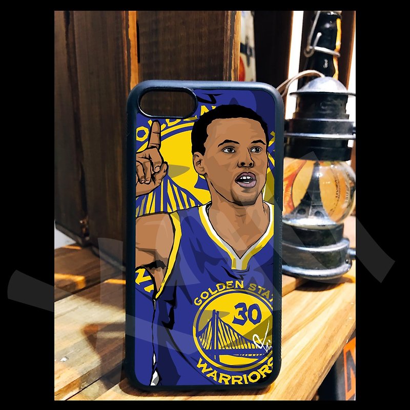 CURRY Warriors NBA Hand Painted Custom Phone Case iPhone 13 12 11 X 8 7 6 5