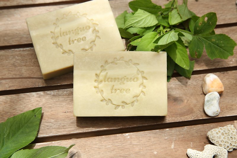 Herb Cleansing │ Xianfeng Herb Soap Common muscle oily muscle non-toxic planting - Soap - Plants & Flowers Khaki