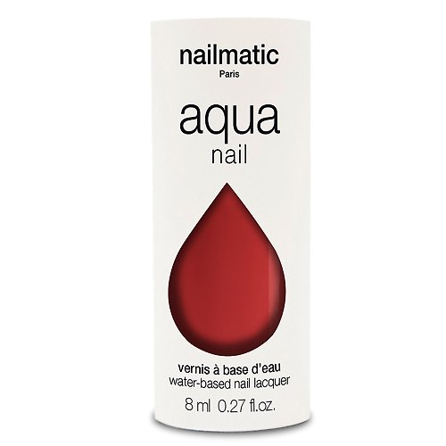 nailmatic nailmatic 水系列經典指甲油 - Poppy 珊瑚紅