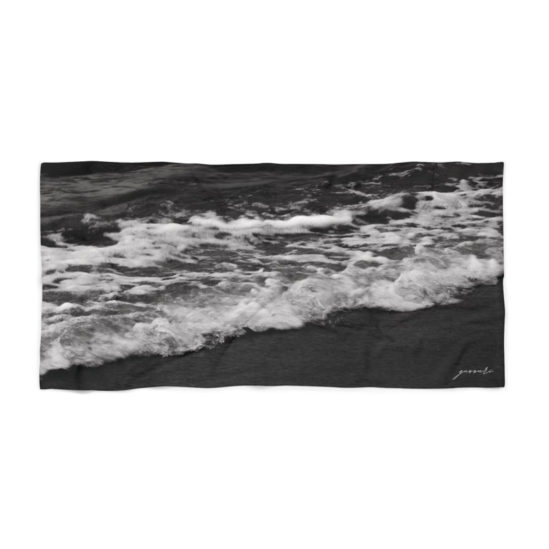 Beach Towel - Mono Mood Sea - 毛巾/浴巾 - 聚酯纖維 