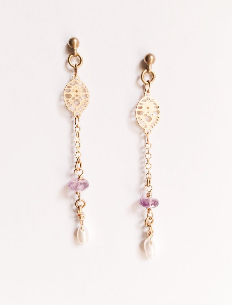 ❈La Don pull winter ❈ - earrings - whisper - Earrings & Clip-ons - Other Metals Gold