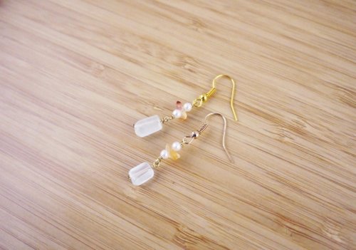 美人魚手創藝術 Sea Maidens Jewelry 【盛夏晚宴】 水晶玉石 手工耳環