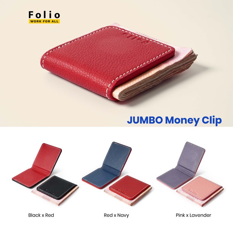 FOLIO : Bliss Jumbo Money Clip - 其他 - 真皮 