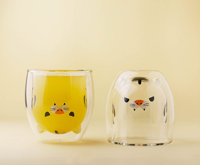 bear double layer glass - Shop GOODGLAS Cups - Pinkoi