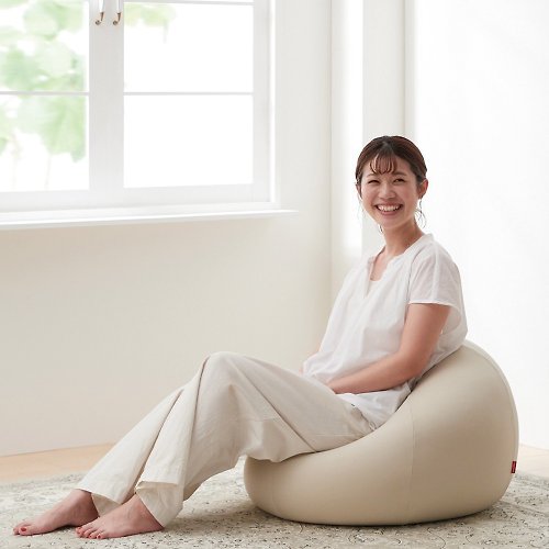 好禾有限公司 日本hanalolo 洋蔥式可拆洗懶骨頭沙發椅(針織布款)-80L