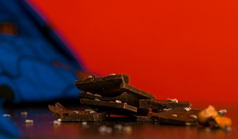 ラベンダー71％ダークチョコレート - チョコレート - その他の素材 パープル