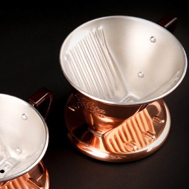 【日本】Kalita│102系列 銅製三孔濾杯 - 其他 - 銅/黃銅 咖啡色
