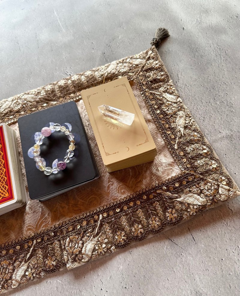 塔羅布　mini tarotmat , tarot cloth  Made in JAPAN - 桌布/桌巾/餐墊 - 其他人造纖維 