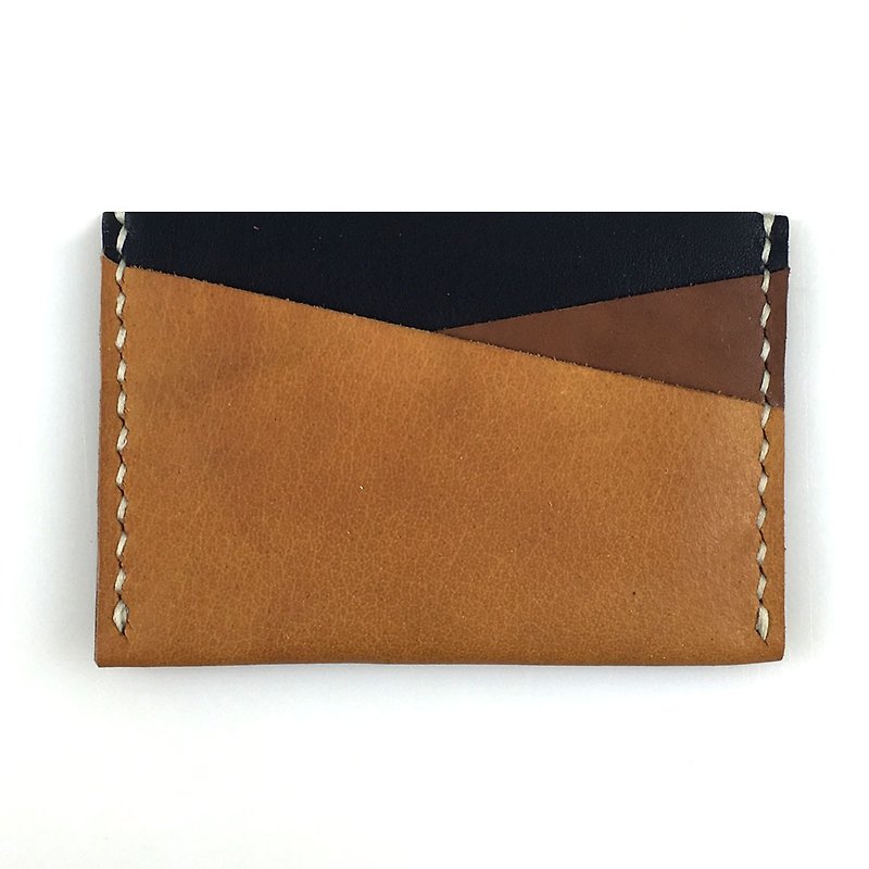 [U6.JP6 handmade leather] - pure handmade imported leather-purpose card sets / travel card sets / card holder / credit card set - Other - Genuine Leather 