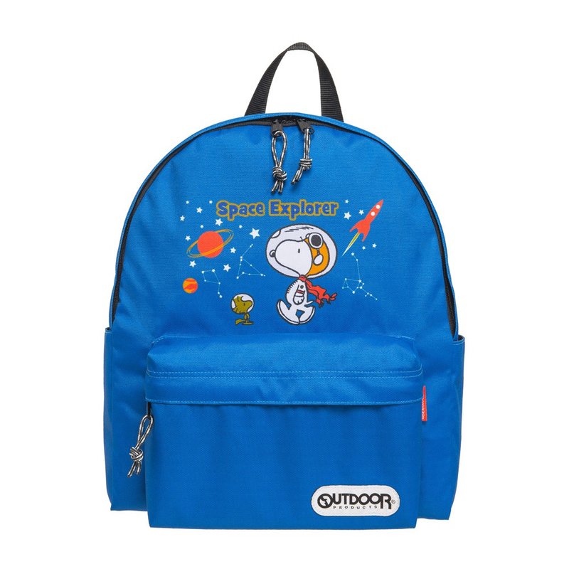 【OUTDOOR】SNOOPY backpack - dark blue ODP19G03NY - กระเป๋าเป้สะพายหลัง - เส้นใยสังเคราะห์ 