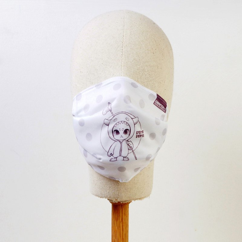 DemiDomi Swing Salo Anti Droplet Fabric MASK layers Dust Protect  1  pc - 口罩/口罩收納套 - 其他材質 白色