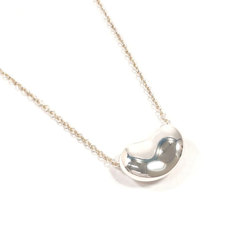 【日本直送 中古美品】ティファニー TIFFANY&Co. ネックレス ビーン エルサペレッティ シルバー925 アクセサリー 新品仕上げ済み - 項鍊 - 純銀 銀色