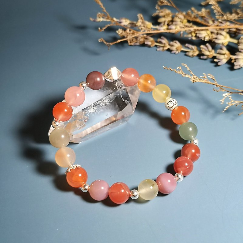 Agate bracelet - Bracelets - Semi-Precious Stones Multicolor
