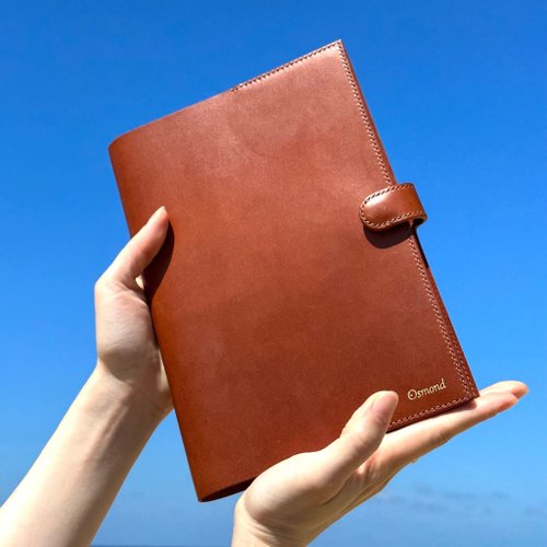New Frontier 革新室 A5皮革書套/真皮書套(免費客制燙印)