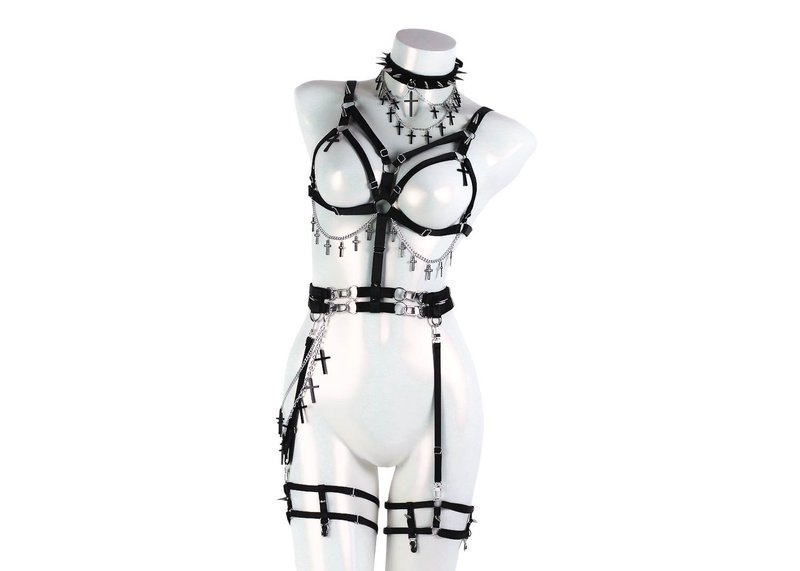 Immortal Harness Set Black - 其他 - 其他材質 黑色