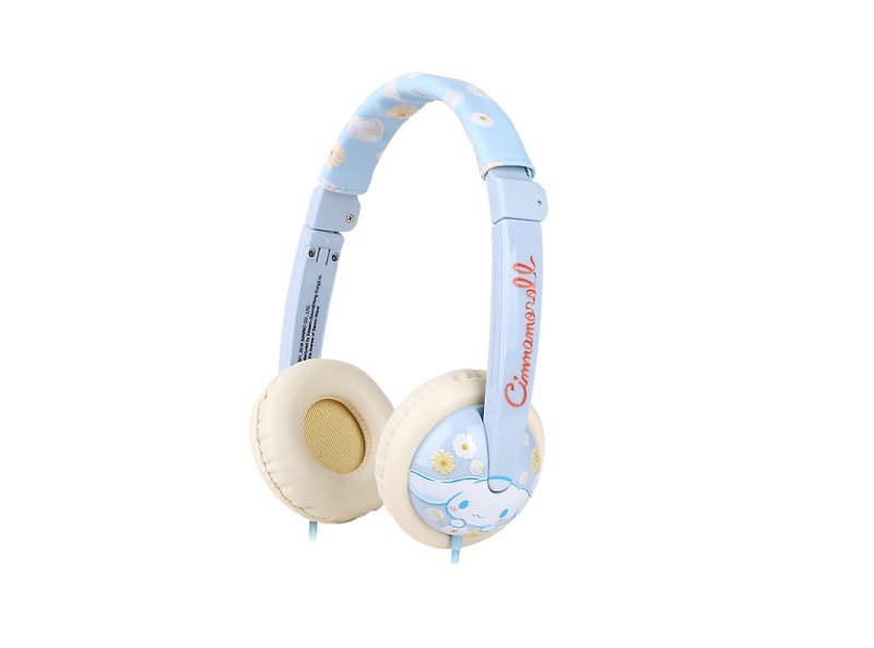 Kids Safe Headphone with Volume Limiter – Cinnamoroll - Headphones & Earbuds - Plastic Blue