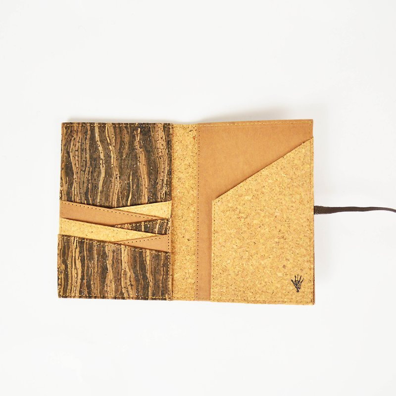 Passport Holder for Small Terraces of Moss Wood Mine - Passport Holders & Cases - Other Materials Brown