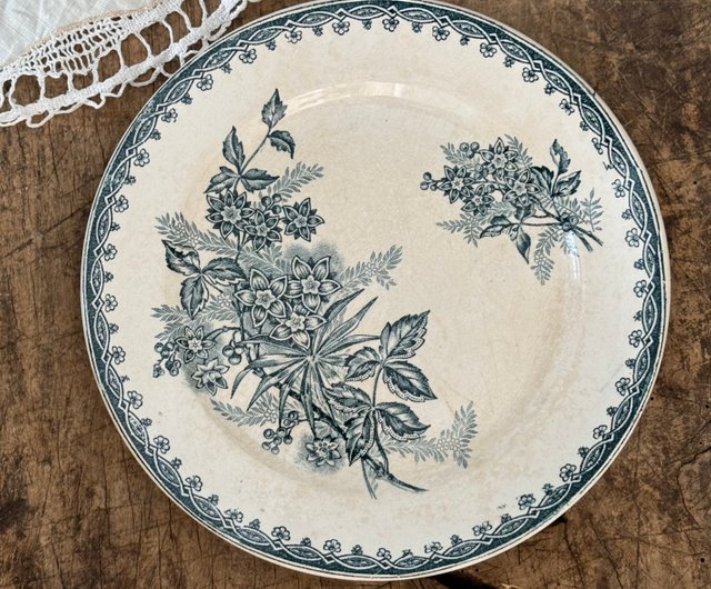 Antique Replica of Porcelain Tray Art Print Antique Replica of Porcelain Tray Art Print
