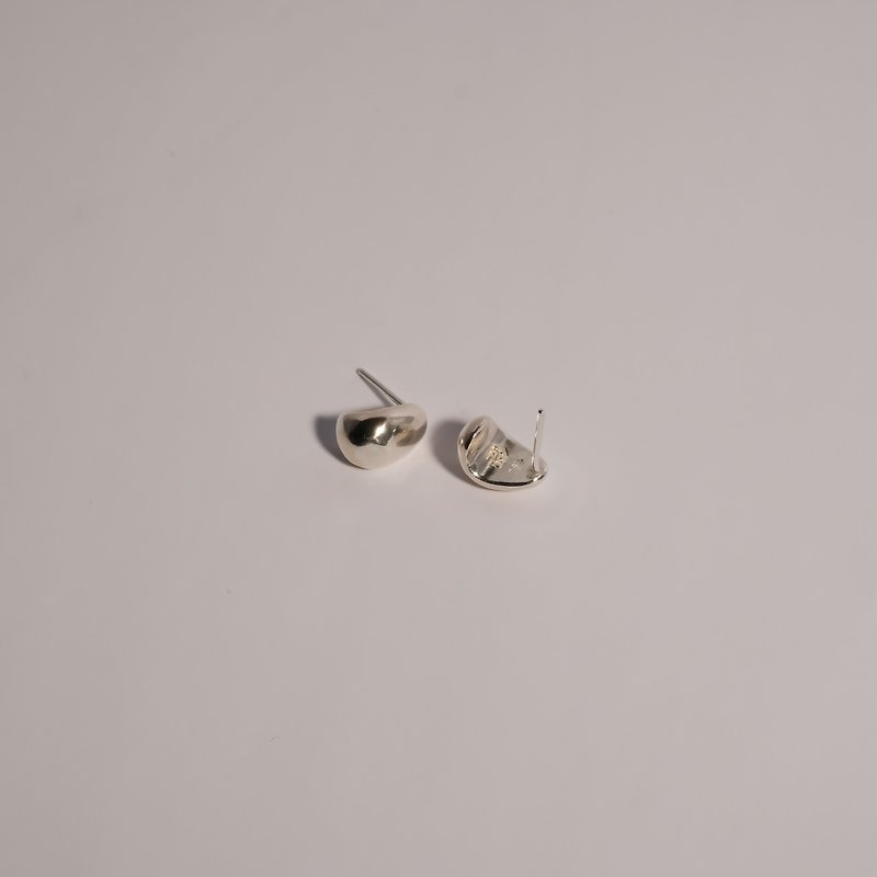 小圓花瓣 | little lace earrings - 耳環/耳夾 - 純銀 