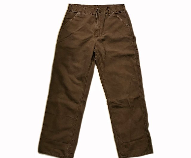 Carhartt Pants Womens 4 Brown Work Wear Carpenters Original Fit – Proper  Vintage