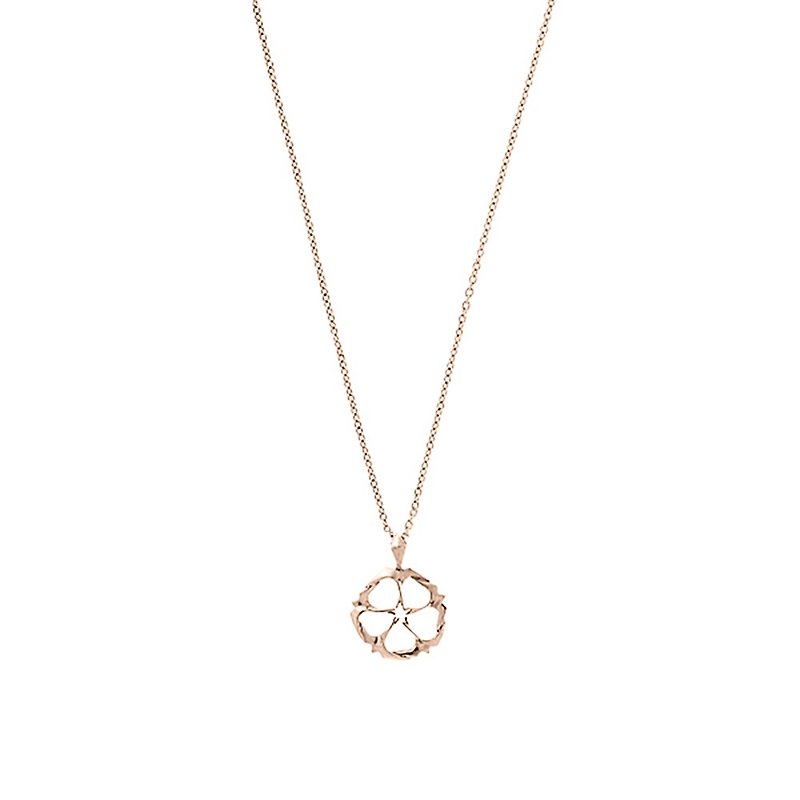 Freedom mini pendant golden - Necklaces - Rose Gold Gold