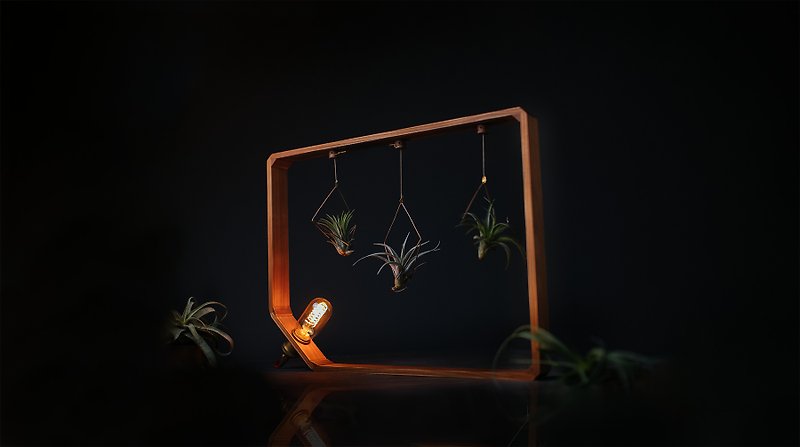 HIPSTER LIGHT 植光框 - 燈具/燈飾 - 木頭 咖啡色