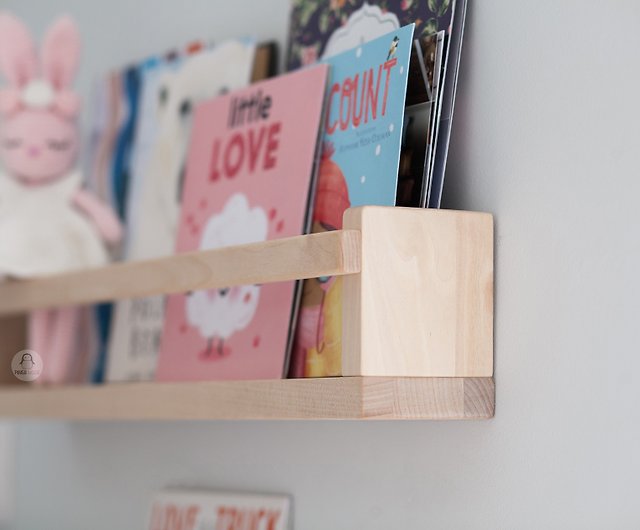 Floating wall shelves, small hanging plant shelves. Y2k room decor  aesthetic. - Shop Wood and Epoxy Shelves & Baskets - Pinkoi