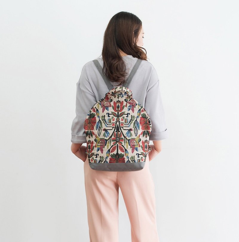 handmade womens backpack Tote Bag - 後背包/書包 - 其他材質 多色