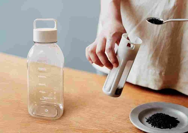 交換禮物 3 色 1000ml 大容量手提水壺防漏輕量運動旅行隨身水瓶 - 水瓶/水壺 - 塑膠 