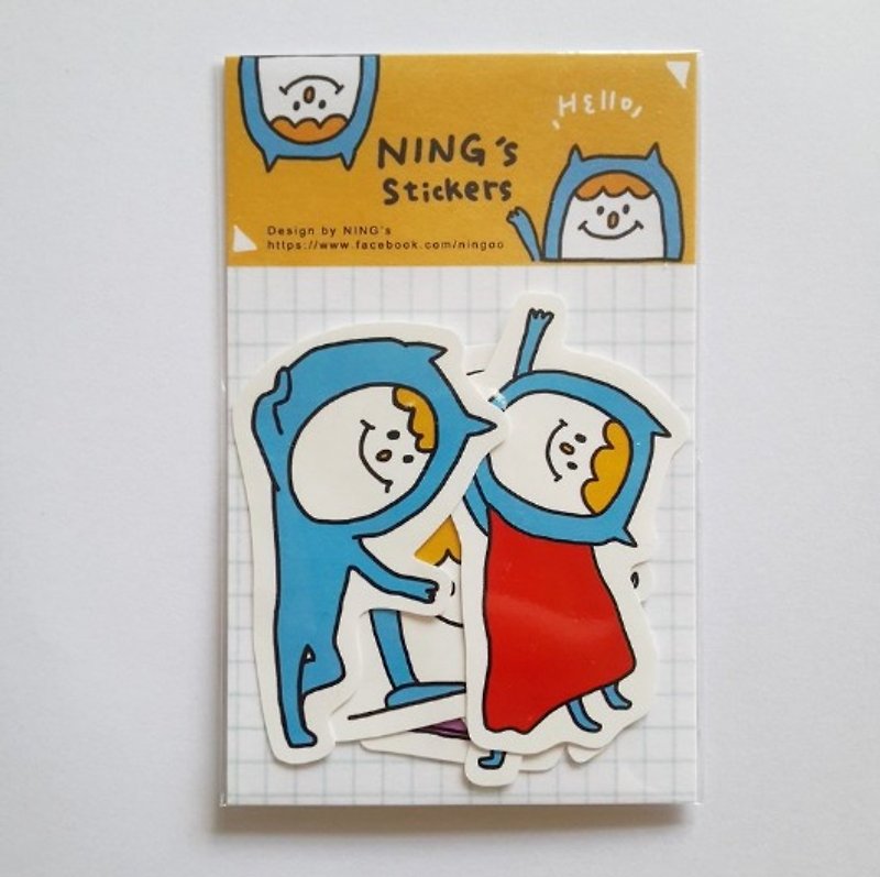 Stickers -NING's - สติกเกอร์ - กระดาษ 