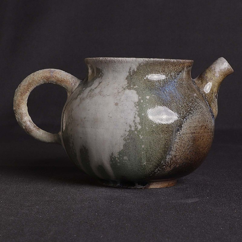 Firewood, falling ash, crystal tea - Teapots & Teacups - Pottery Gray