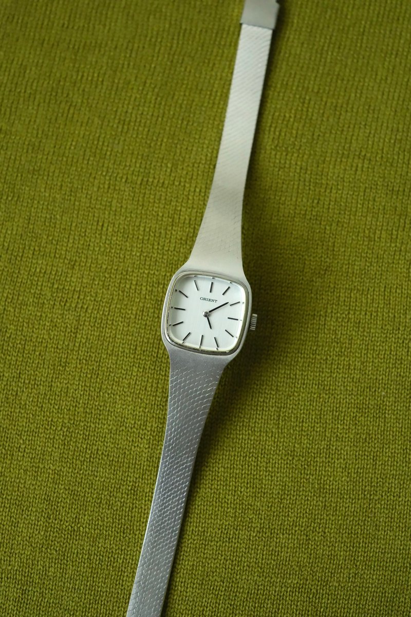 Orient中古錶/復古時鐘/時鐘/老錶/vintage watch/女錶 - 女錶 - 其他金屬 銀色