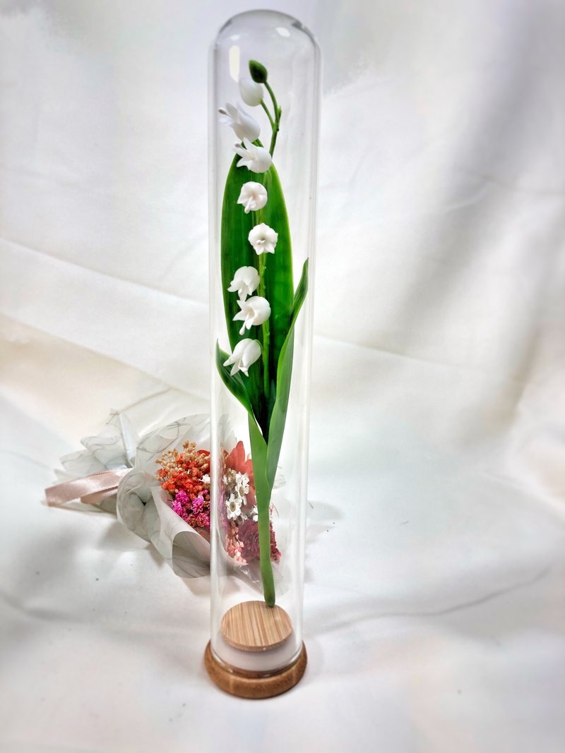 讓妳幸福的鈴蘭花 / 不老植物花藝捏塑 - 擺飾/家飾品 - 黏土 