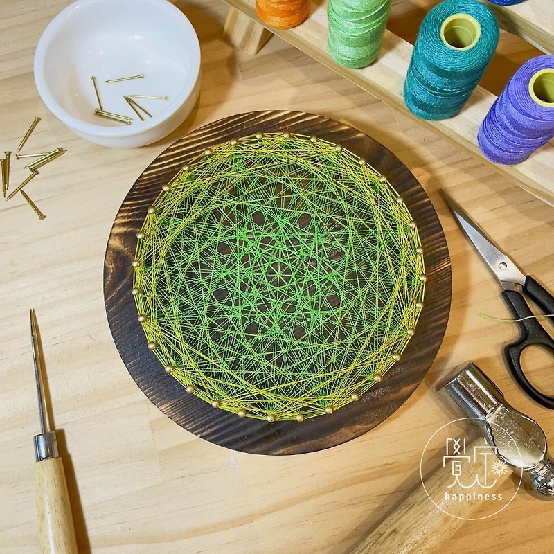 Stringart artwork - Items for Display - Other Materials Multicolor