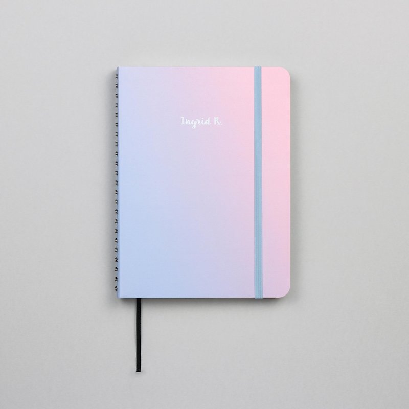 Pastel Sky A5 Notebook / Sketchbook - สมุดบันทึก/สมุดปฏิทิน - กระดาษ สึชมพู