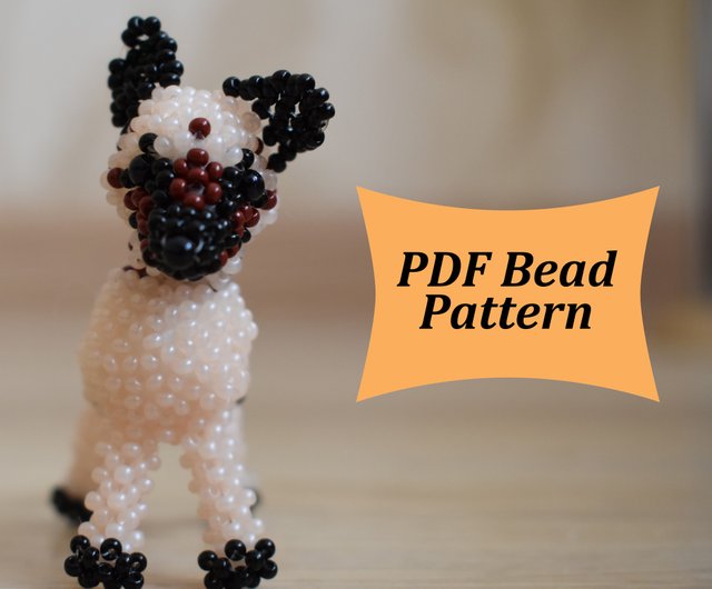 Beaded pattern, how to beading, 3d animal pattern, 3d animal beading - Shop  Mylikestore Other - Pinkoi