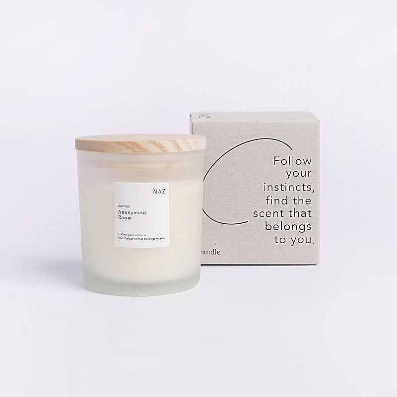 Anonymous room candle - เทียน/เชิงเทียน - ขี้ผึ้ง ขาว