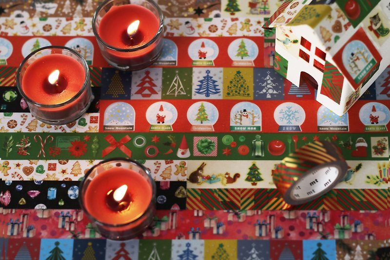 mt and paper tape into the 2016 Christmas define a full set of 9 * 74% off + Free transportation in Taiwan - Washi Tape - Paper Multicolor