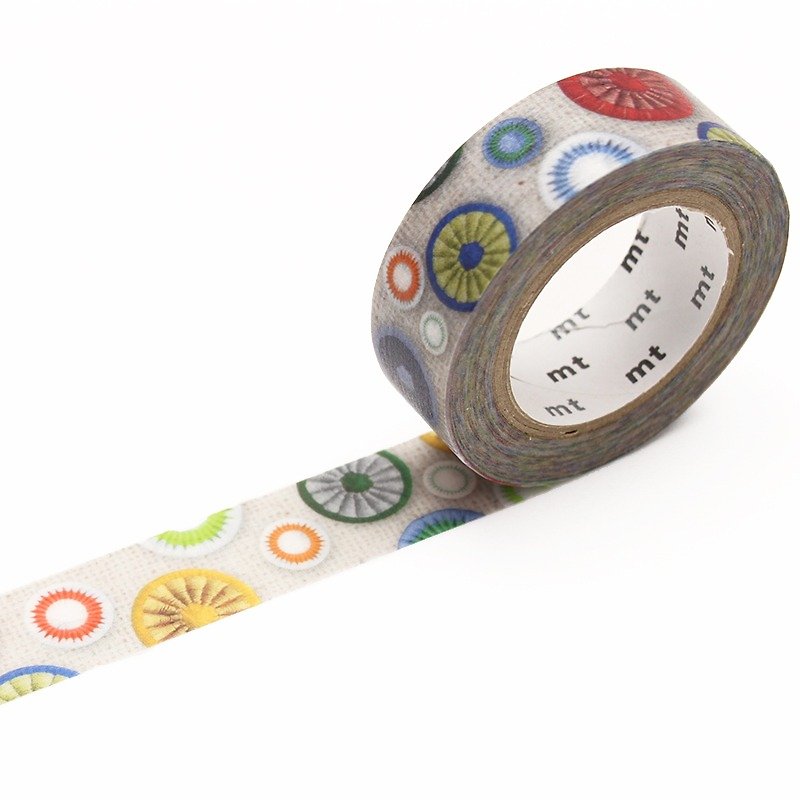 KAMOI mt Masking Tape ex【Passementarie Button (MTEX1P135)】2017AW - Washi Tape - Paper Multicolor