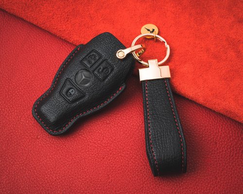 TTP leathers 波賽頓手工皮件 【春節版】賓士 Benz A250 C300 W205 W213 CLA CLS 汽車鑰匙皮套
